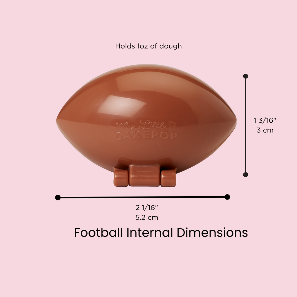 Cake Pop mold, Football (Lemon)