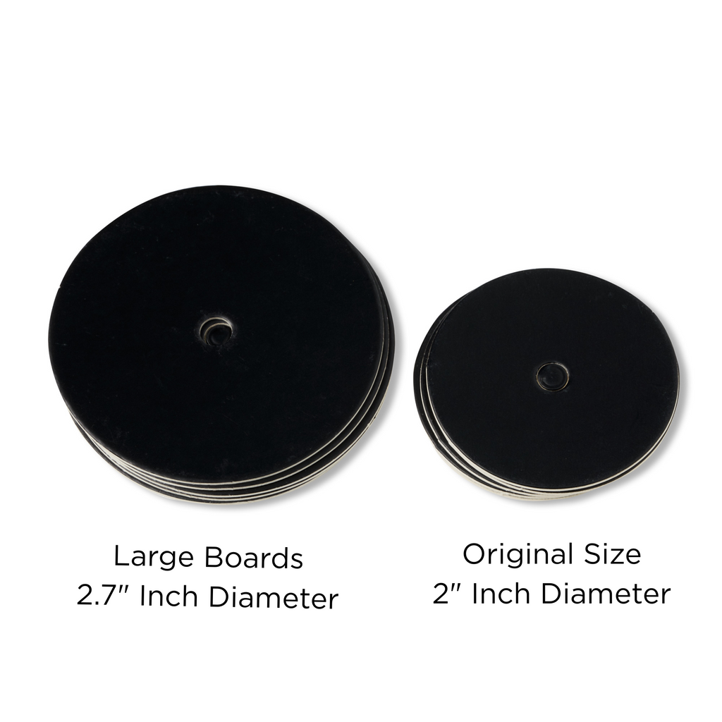 Cake Pop Boards, Straight Edge (50pcs), Matte Black