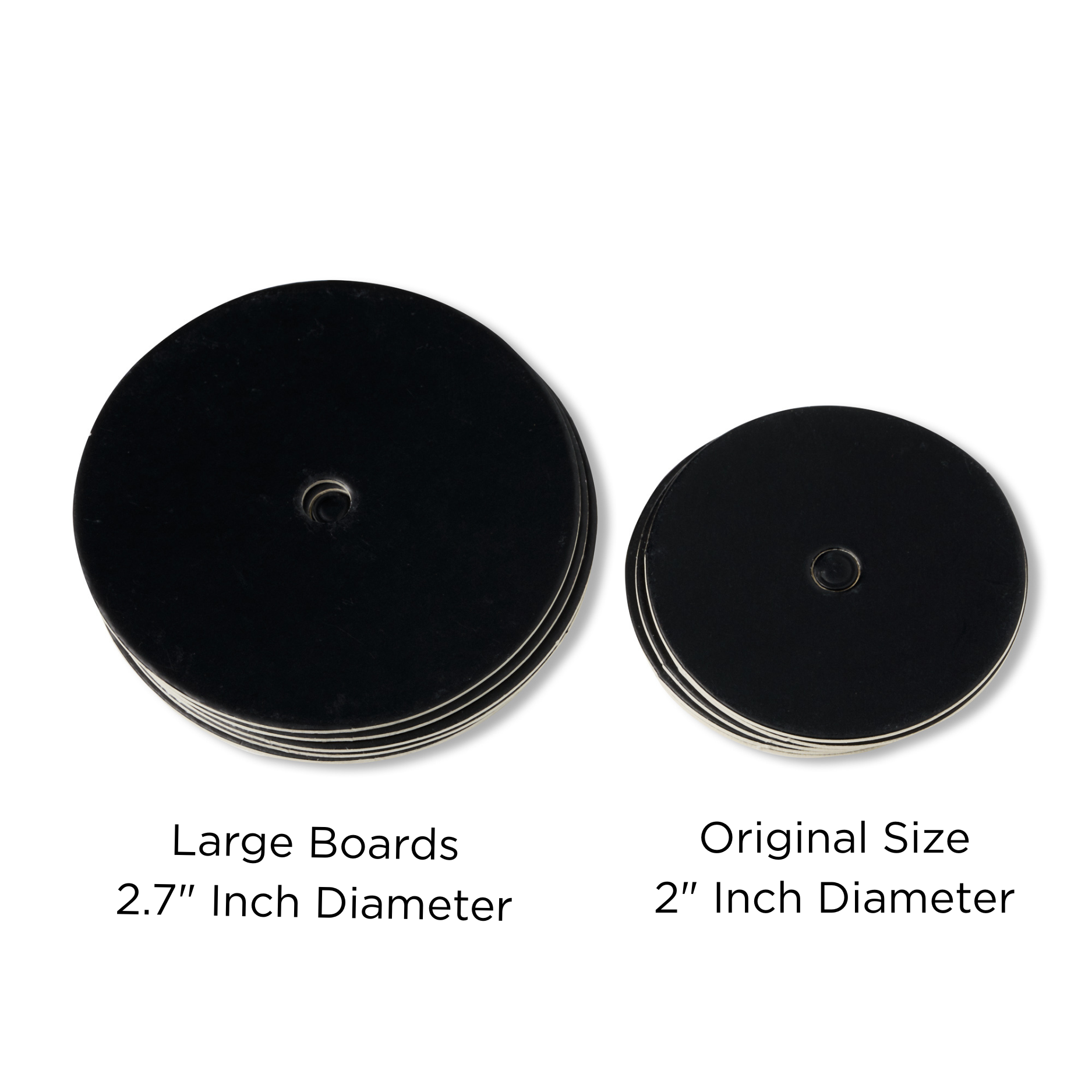 Cake Pop Boards, Straight Edge (50pcs), Matte Black