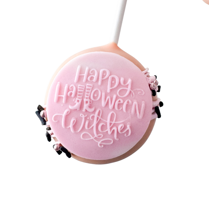Pop Up Message - Happy Halloween Witches