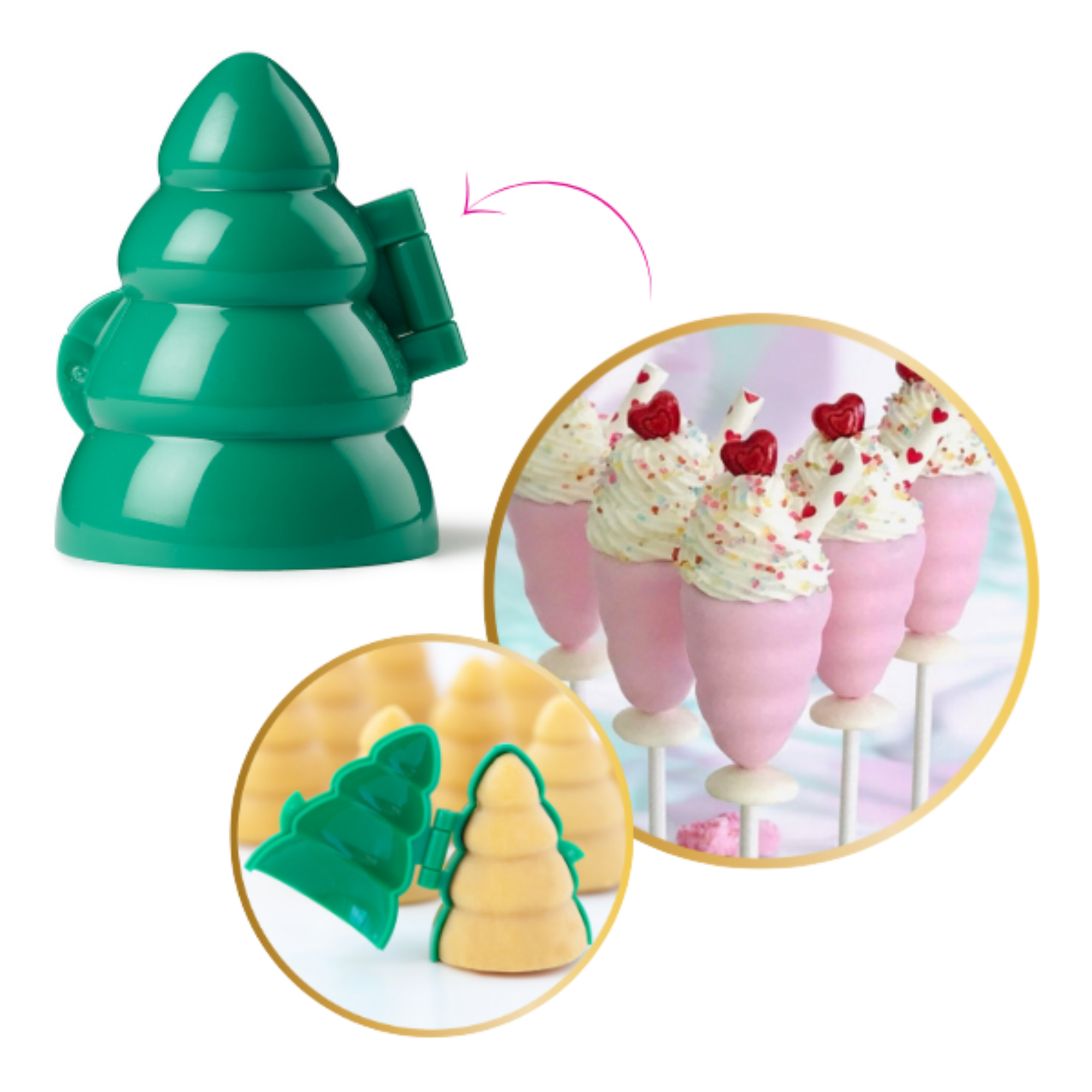 Cake Pop Mold, Christmas Tree