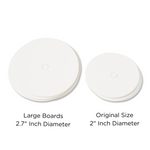 Cake Pop Boards, Straight Edge (50 pcs), White