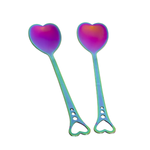 Heart Sprinkle Spoon (Iridescent)