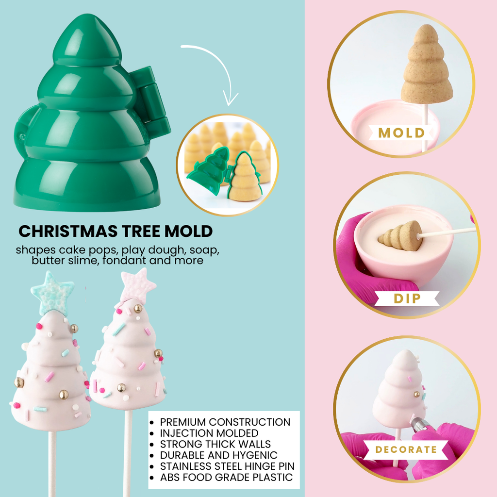 Cake Pop Mold, Christmas Tree