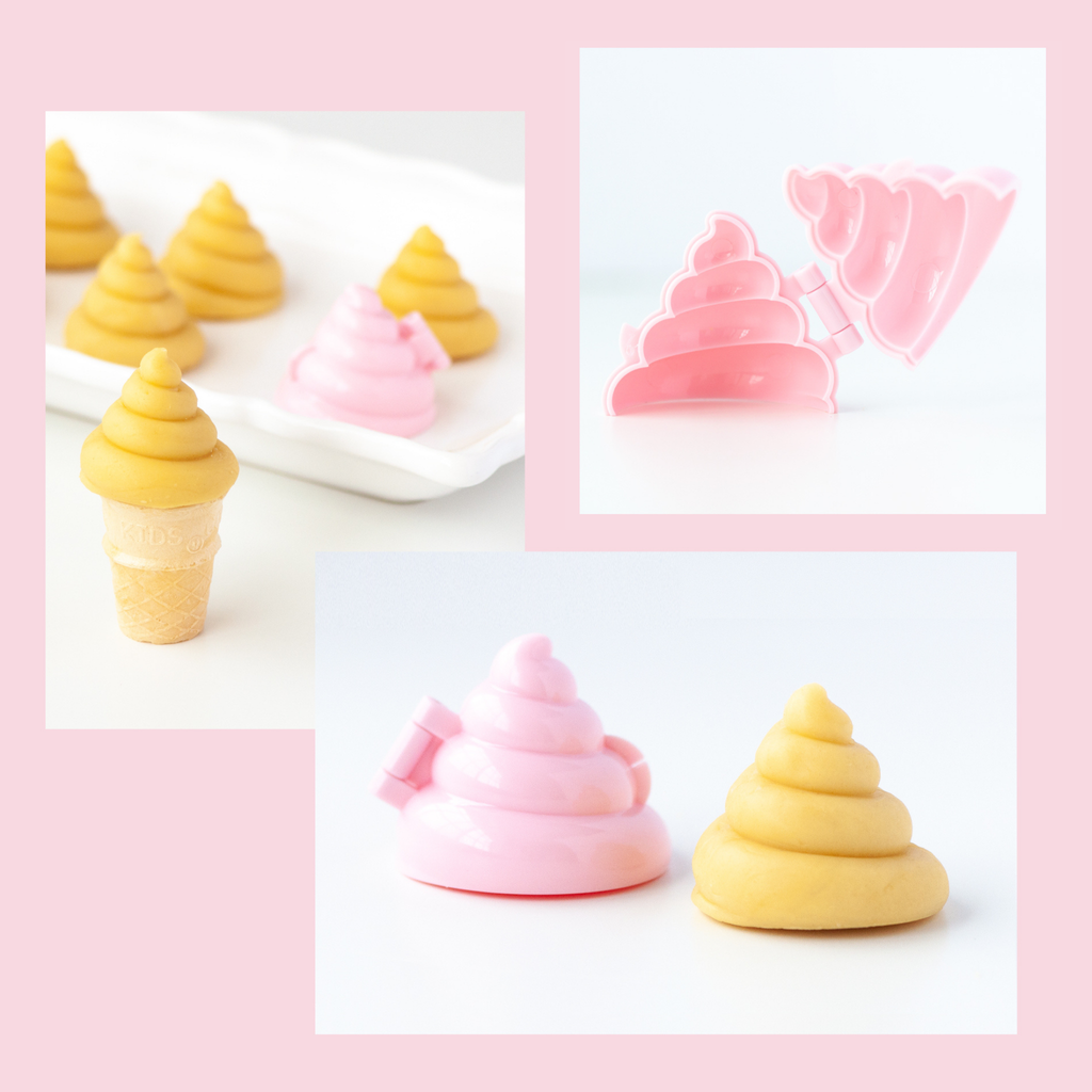 Cake Pop Mold, Ice Cream Swirl (Poop)