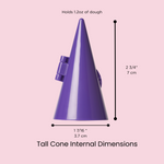 Cake Pop Mold, Tall Pointy Cone