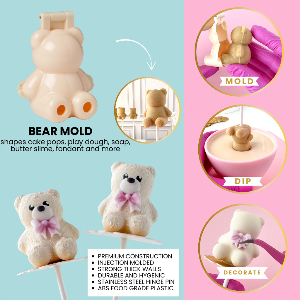 Cake Pop Mold, Bear
