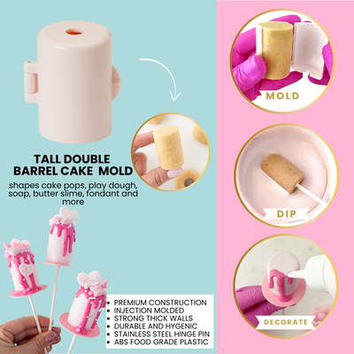 Double-Barrel Cake