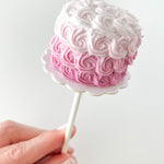 Cake Pop Mold, Single Tier Cake