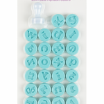 Letters & Numbers Pop Up Push Stamp