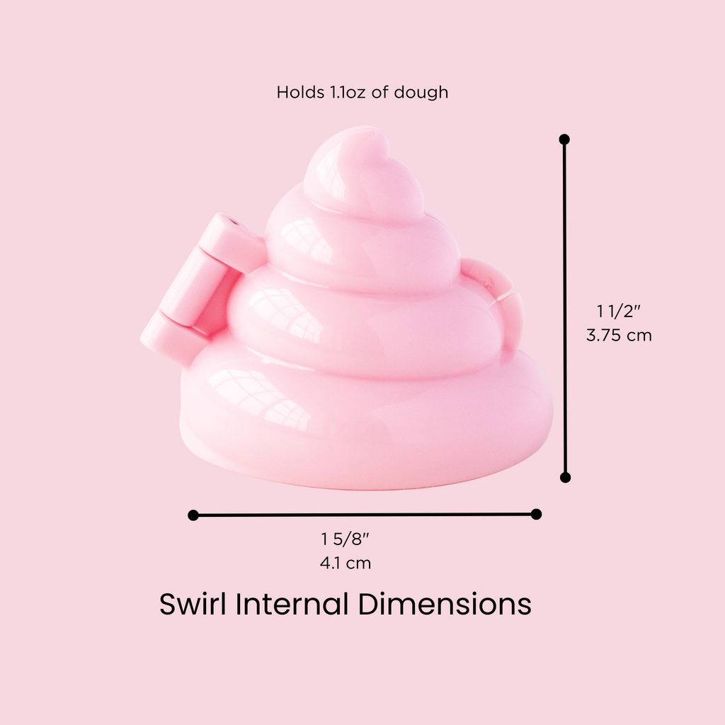 Cake Pop Mold, Ice Cream Swirl (Poop)