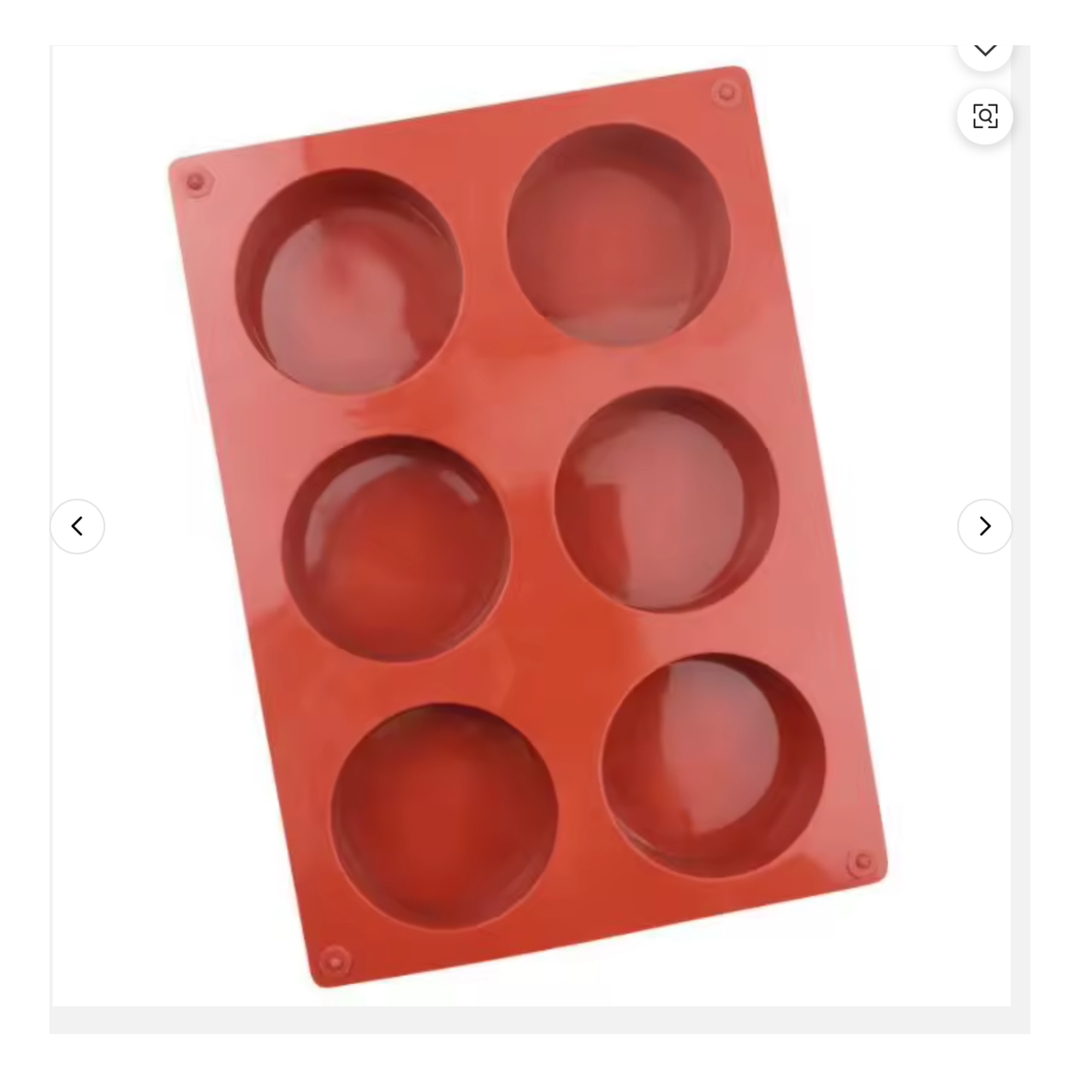 Chocolate Oreo Mold (6 Cavity)