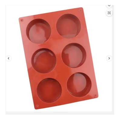 Chocolate Oreo Mold (6 Cavity)