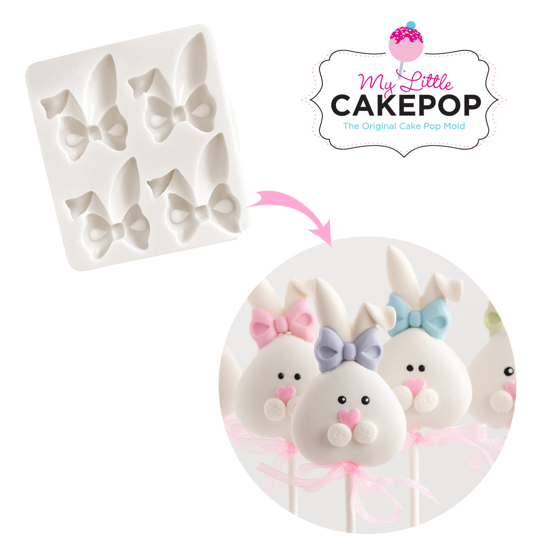 Bunny Ears with Bow, 4 Cavity