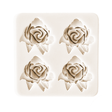 Load image into Gallery viewer, Ruffled Rose (4 Cavity)
