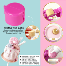 Load image into Gallery viewer, Cake Pop Mold, Single Tier Cake
