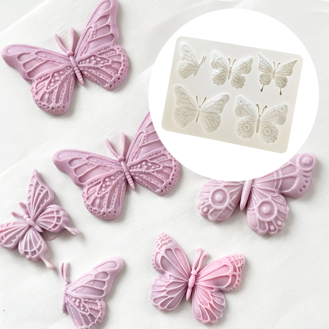5 Cavity Butterfly Mold