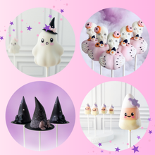 Load image into Gallery viewer, Halloween Cake Pop Set – 5 Piece Bundle (Molds + Boards)
