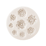 8 Cavity Rose Mold