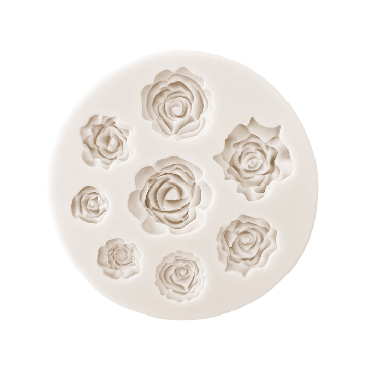8 Cavity Rose Mold