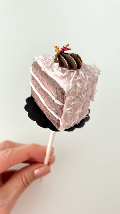 Cake Pop Boards, Scalloped Edge (50 pcs), Matte Black