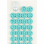 Letters & Numbers Pop Up Push Stamp