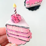 Cake Pop Boards, Scalloped Edge (50 pcs), Matte Pink