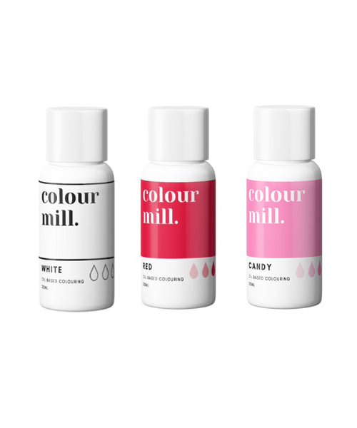Valentine's Day Oil Color, 3 pack (20ml)