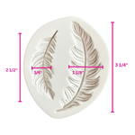 2 Cavity Feather Mold