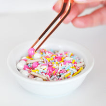 Load image into Gallery viewer, Rose Gold Sprinkle Tweezers
