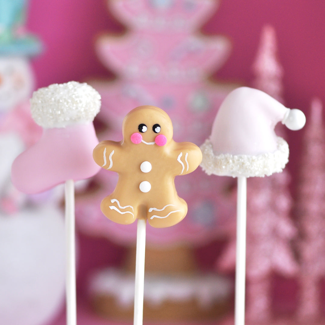Christmas Cheer Cake Pop Mold Trio | 3-Piece Set