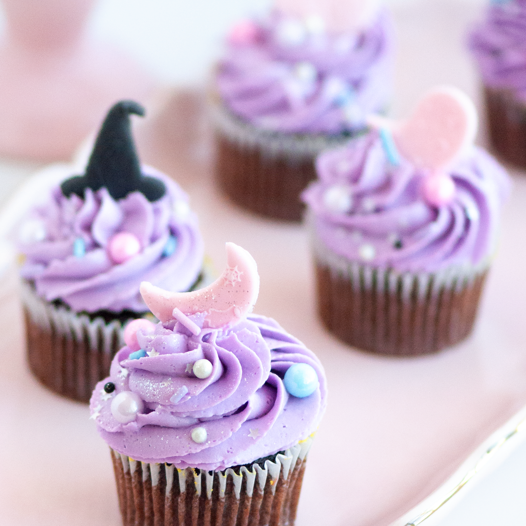 6 Pack Oil Based Coloring (20ml bottles) Purple/Pink Halloween