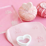 Script Conversation Pad with Heart Cutter (Style 2)
