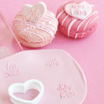 Script Conversation Pad with Heart Cutter (Style 2)