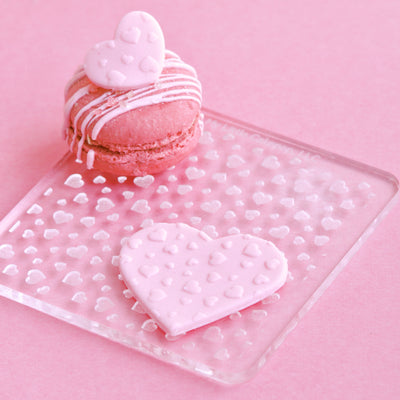 Patterned Pop-Up Tile, Hearts