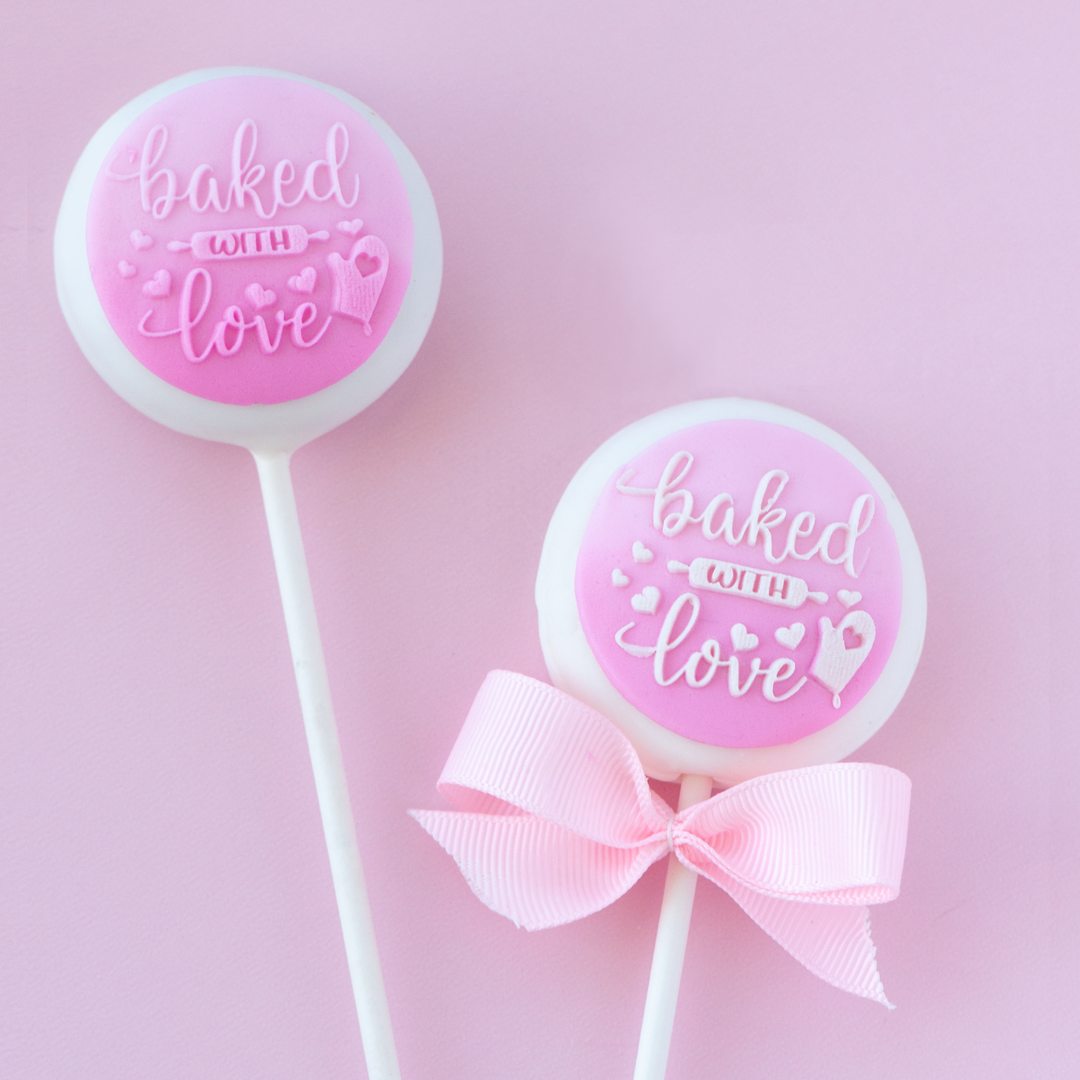 Pop Up Message, Baked With Love