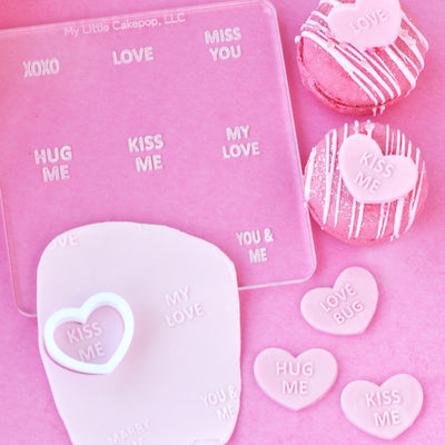 Conversation Pad with Heart Cutter