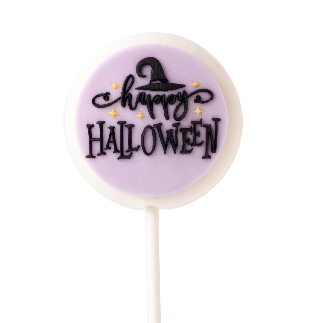 Pop Up Message - Happy Halloween (Witch Hat)