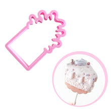Load image into Gallery viewer, Frosting Drip Cookie Cutter - (for Slice of Cake)
