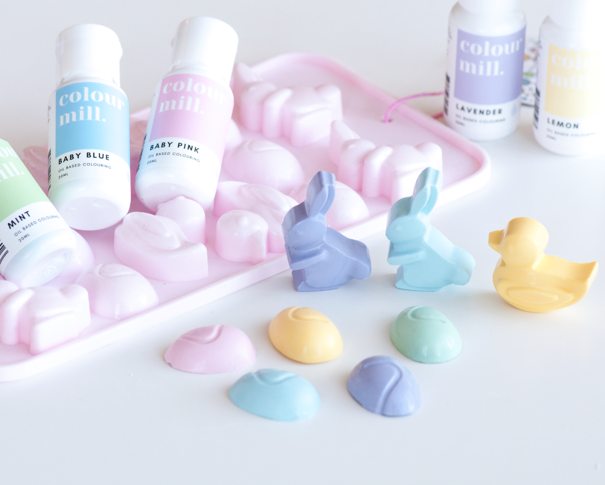 Pastel Easter Egg Oil Color, 6 pack (20ml)