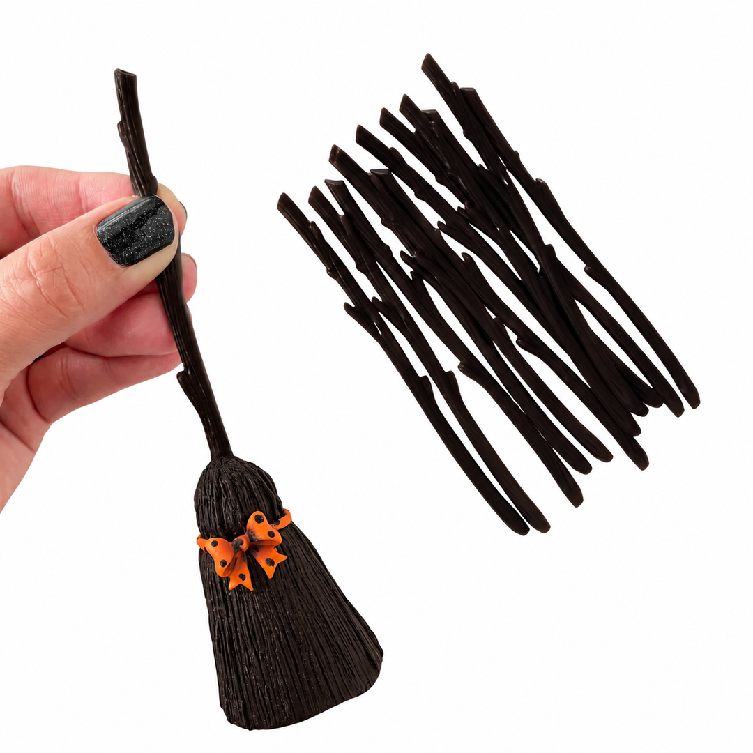 Espresso Brown Branch Sticks (Plastic) (12ct)