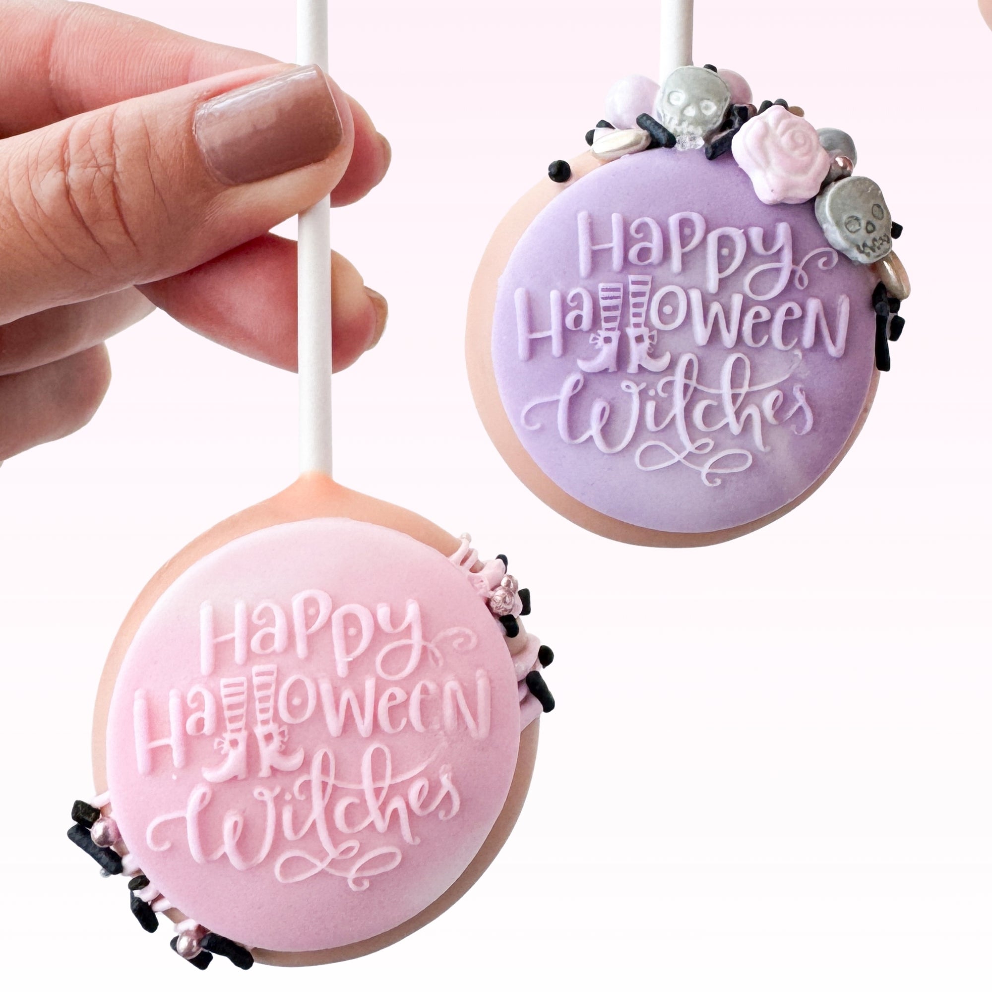 Round Fondant Cutter for Pop Up Message Discs (set of 3)