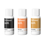 Trio di Halloween da colorare a base di olio 1