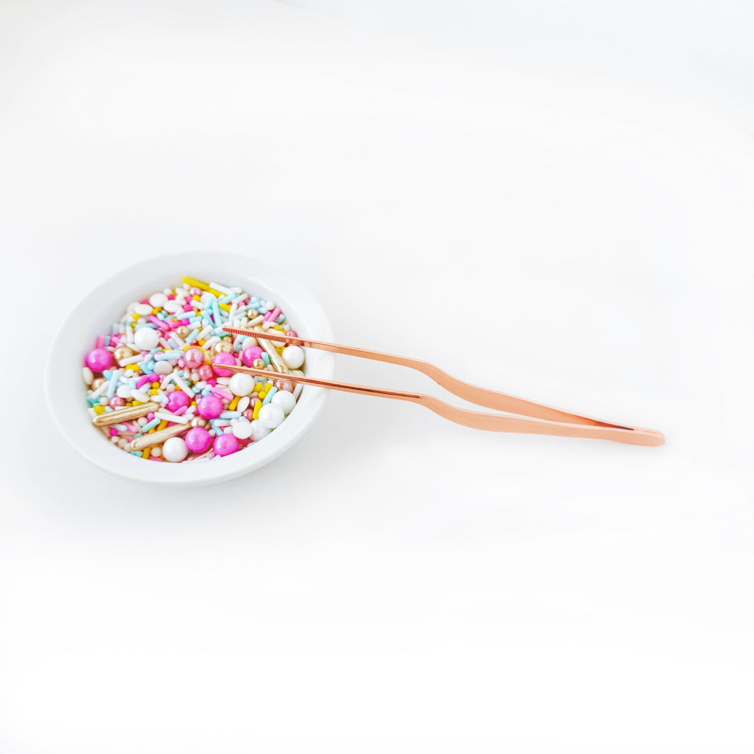 Rose Gold Sprinkle Tweezers