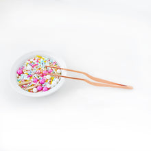 Load image into Gallery viewer, Rose Gold Sprinkle Tweezers
