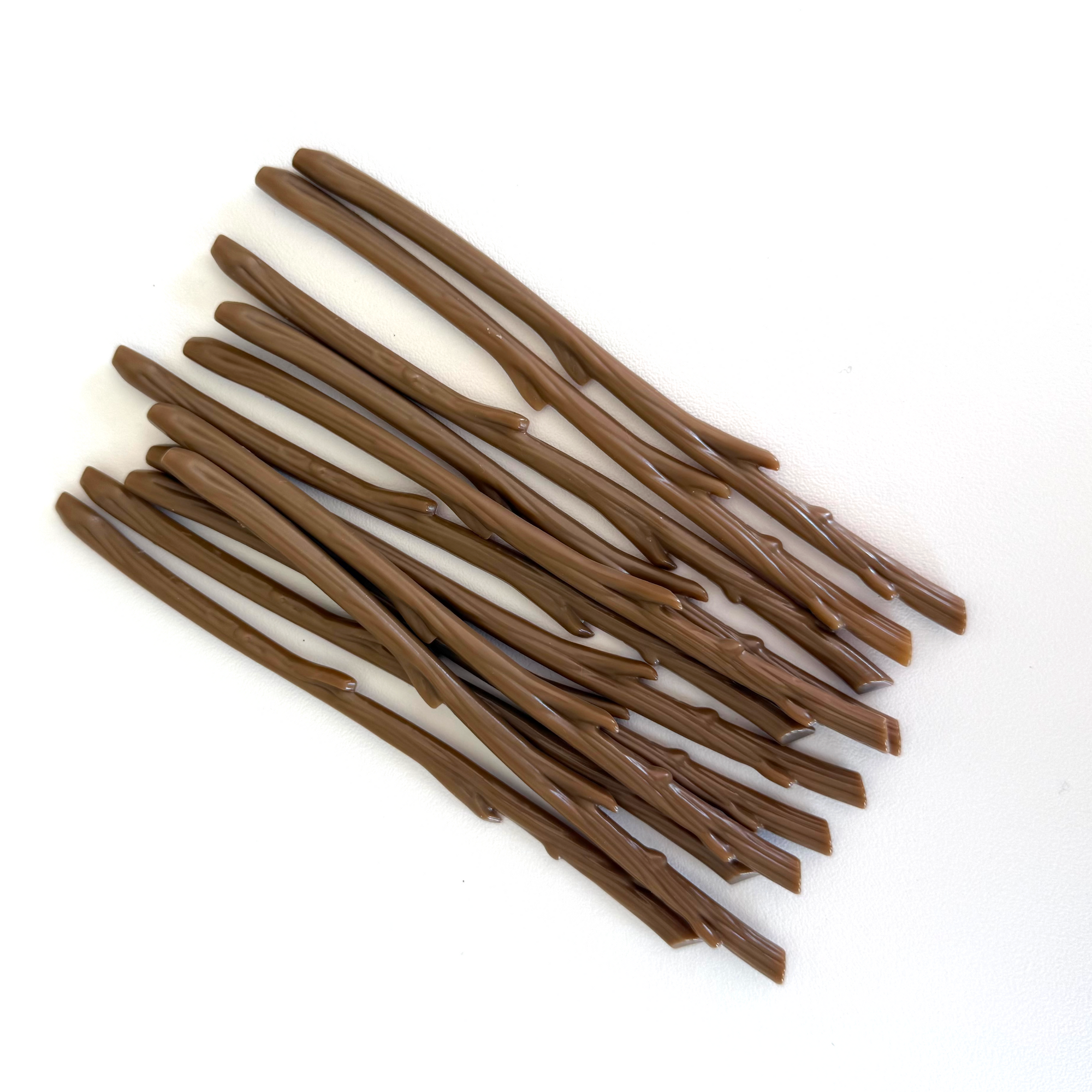 Brown Branch Sticks (Plastic) (12ct)