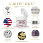 Polvere di lucentezza rosa tenue (4 g)