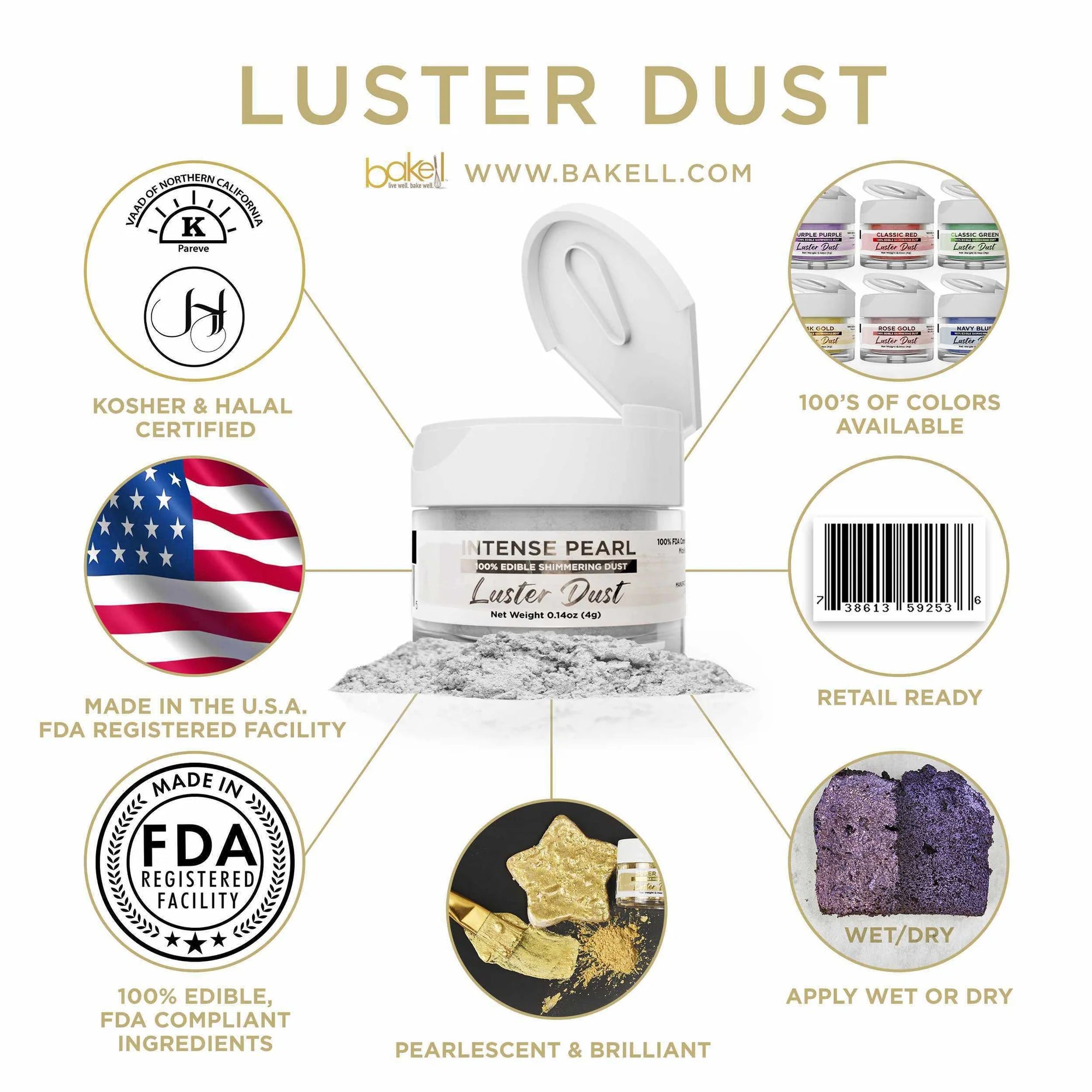 Intense Pearl Luster Dust (4g)