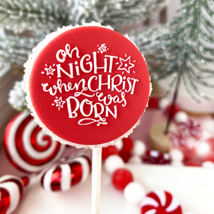 Pop Up Message, Oh Night When Christ Was Born