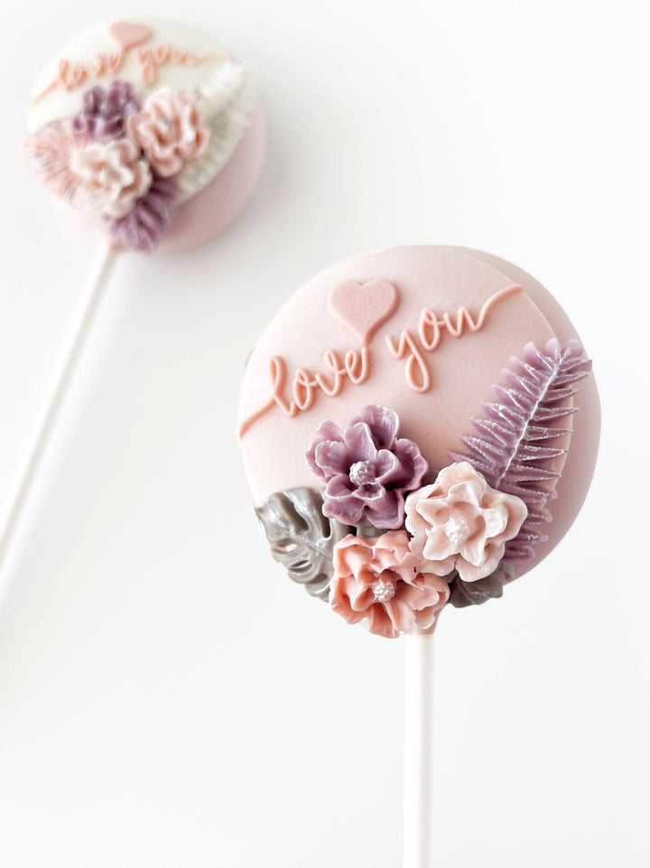 Ruffled Flower Mold (3 Cavity)